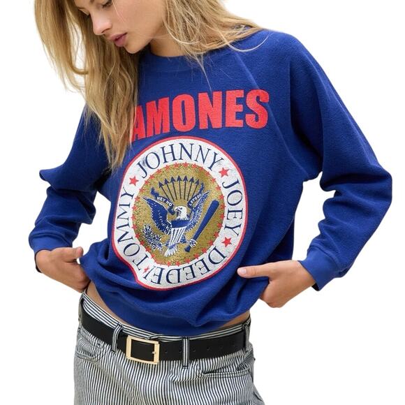 DAYDREAMER Ramones Gold Seal Reverse Raglan Size S New w/o Tag MSRP $145 - Picture 8 of 16